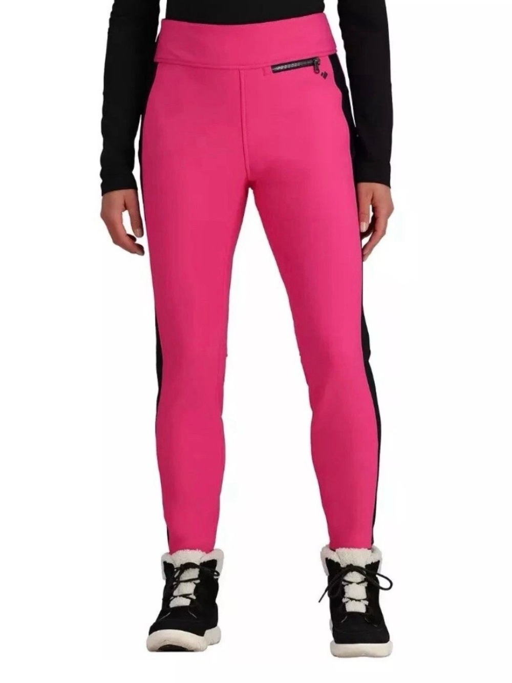 Obermeyer Jinks Soft Shell ITB Ski Snow Sport Pants Stunner Pink Size 12 NWT